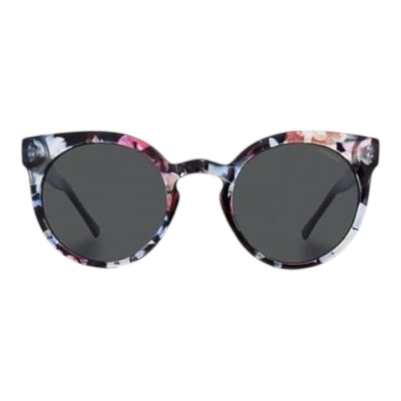 Anthropologie Accessories - KOMONO Lulu Floral Sunglasses NEW Cateye black pink feminine